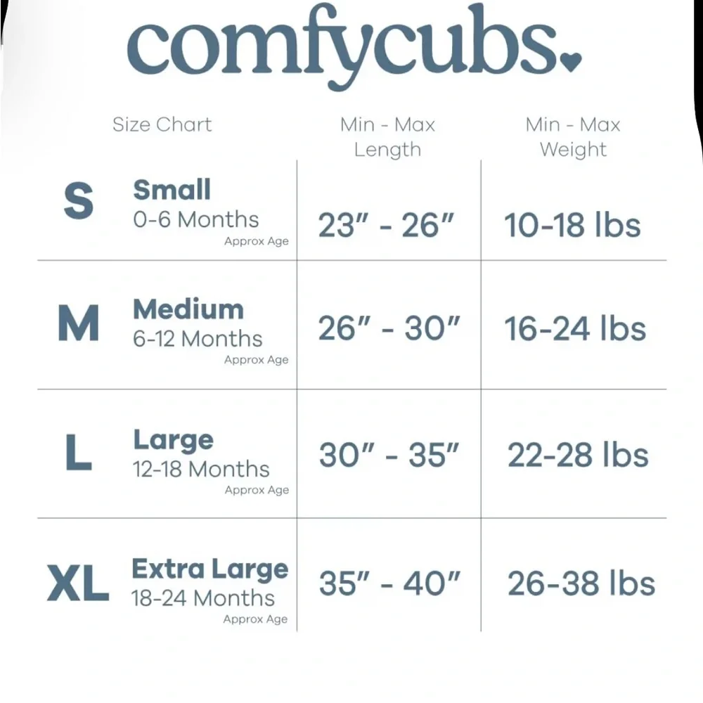 NWT Comfy Cubs Baby 2 pack Sleep Sacks 12-18 Months, Large blue - Picture 2 of 5